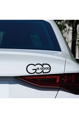 Наклейка "GOD IS GOOD"